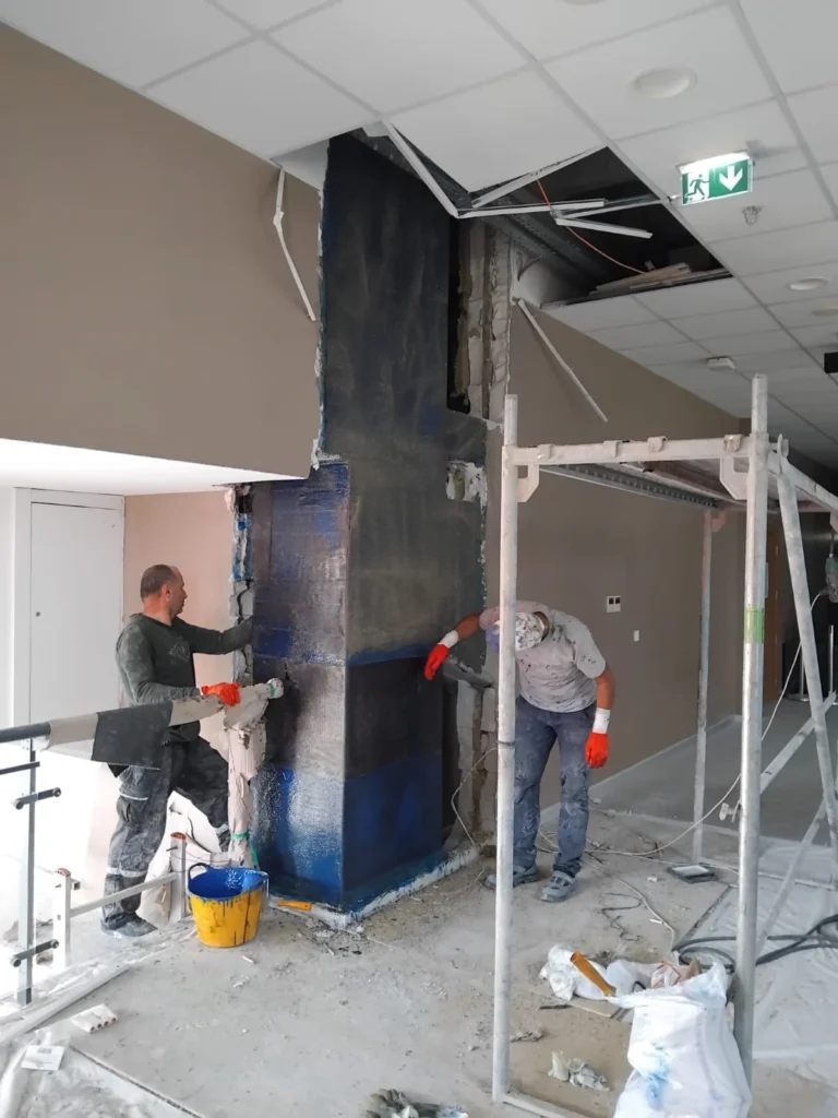 05İTÜ Geliştirme Vakfı Natuk Birkan İlkokulu ve Ortaokulu FRP Güçlendirme Projesi