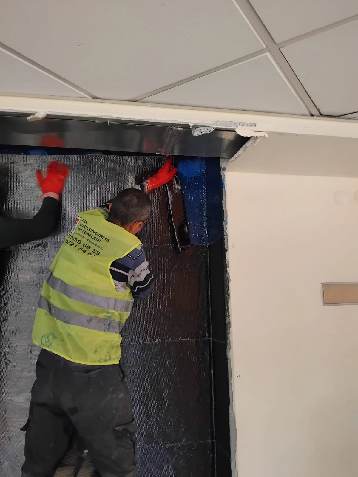 09ITU Gelistirme Vakfi Natuk Birkan Ilkokulu ve Ortaokulu FRP Guclendirme Projesi | karbon fiber güçlendirme