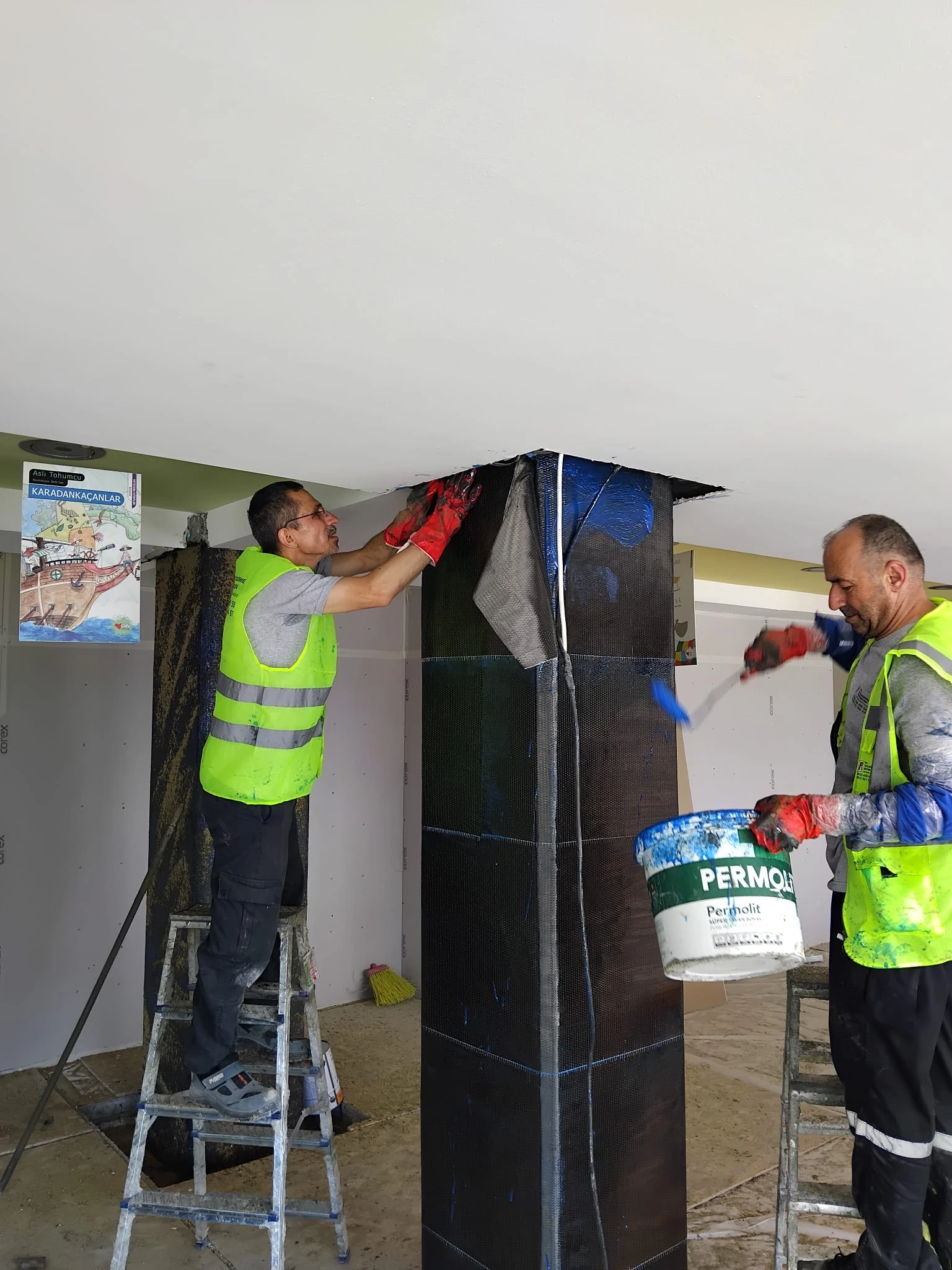 Yalova Aydınkent Villa FRP Güçlendirme Projesi