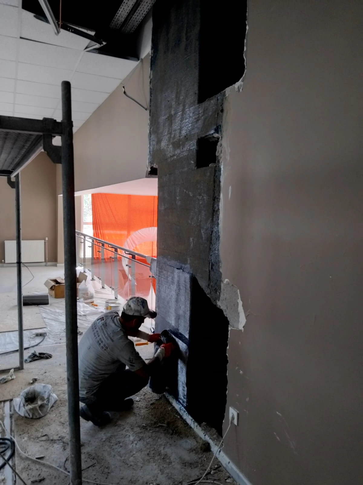 58ITU Gelistirme Vakfi Natuk Birkan Ilkokulu ve Ortaokulu FRP Guclendirme Projesi | karbon fiber güçlendirme