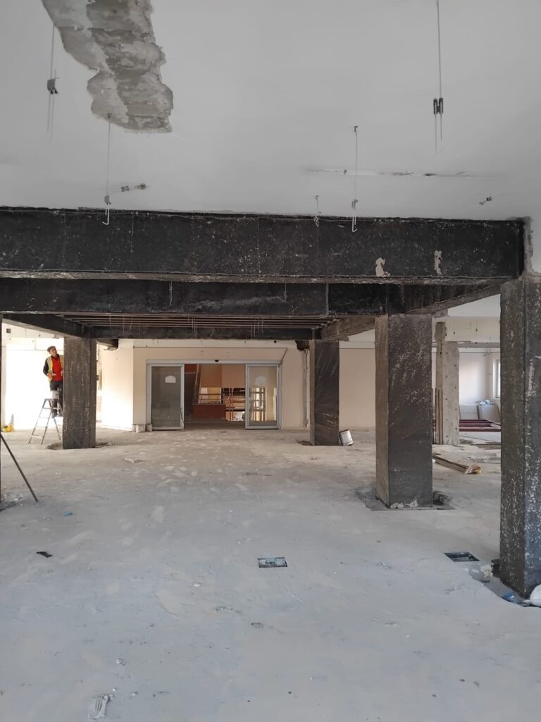 Mersin Anamur Adliye Sarayı Karbon Fiber Güçlendirme Projesi (10)