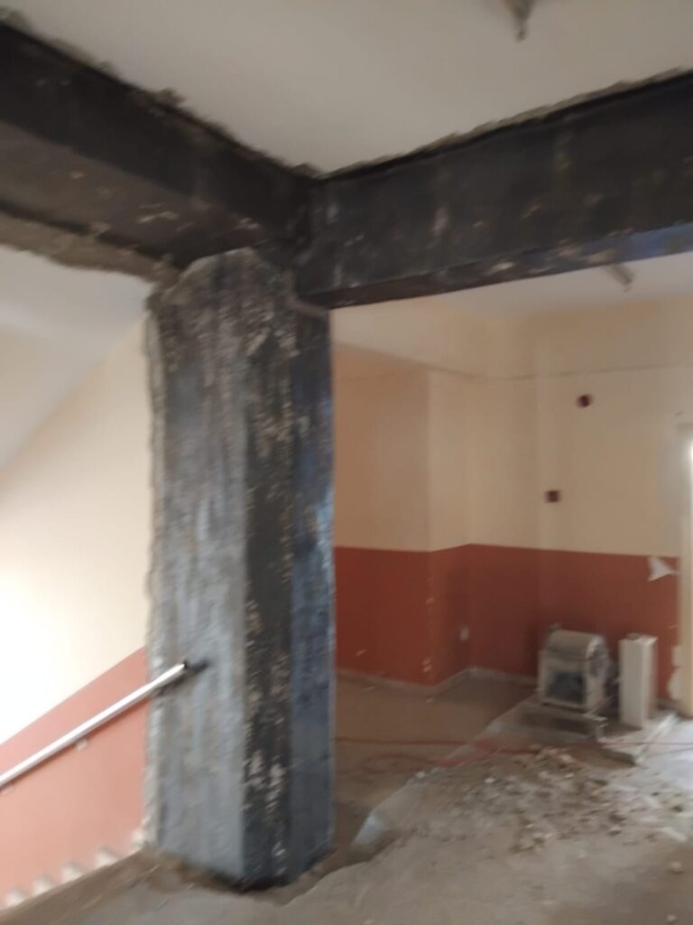 Mersin Anamur Adliye Sarayı Karbon Fiber Güçlendirme Projesi (17)