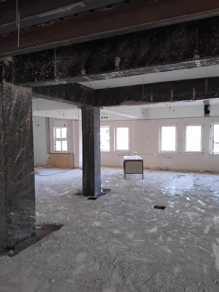 Mersin Anamur Adliye Sarayı Karbon Fiber Güçlendirme Projesi (2)